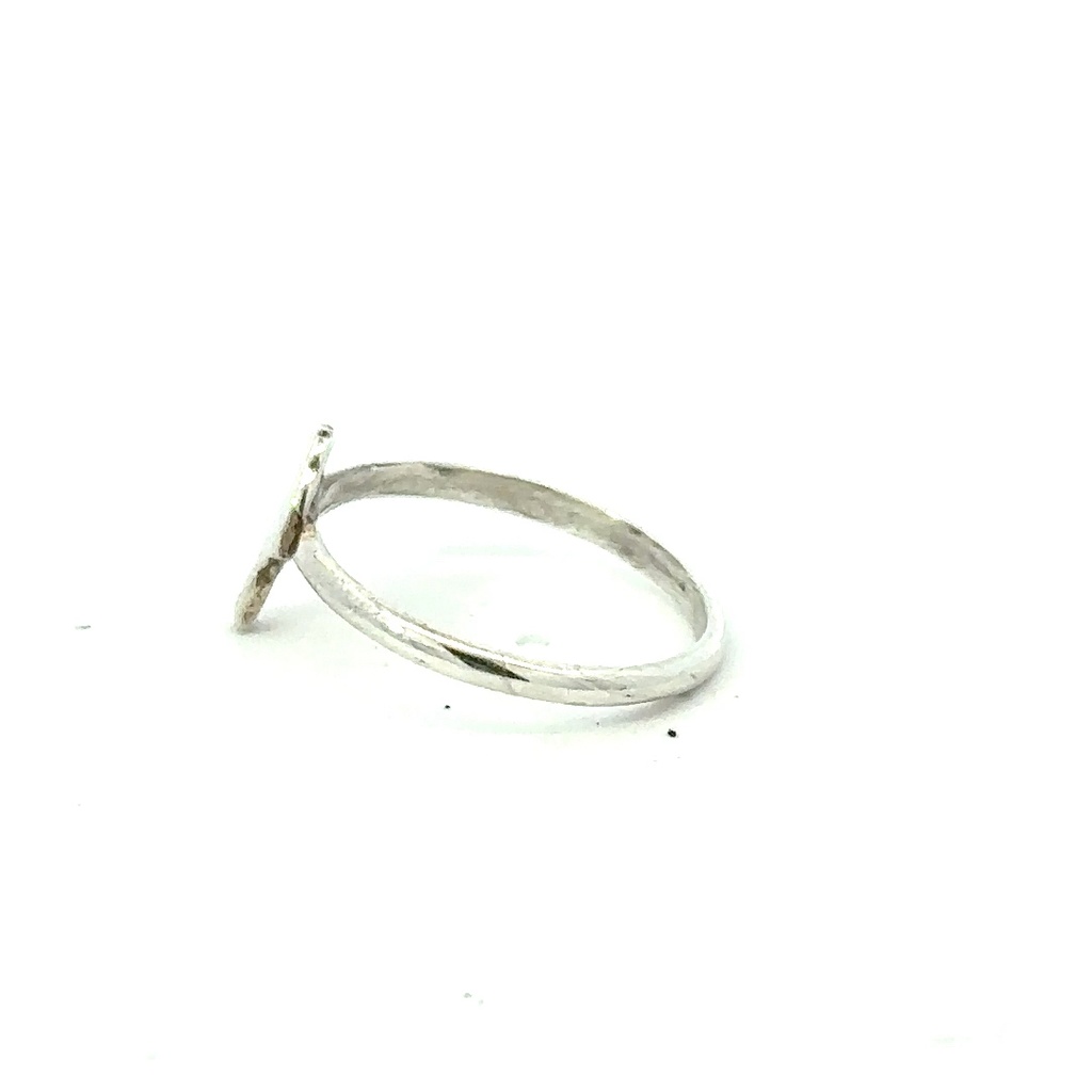 Bird Silhouette Ring In Silver