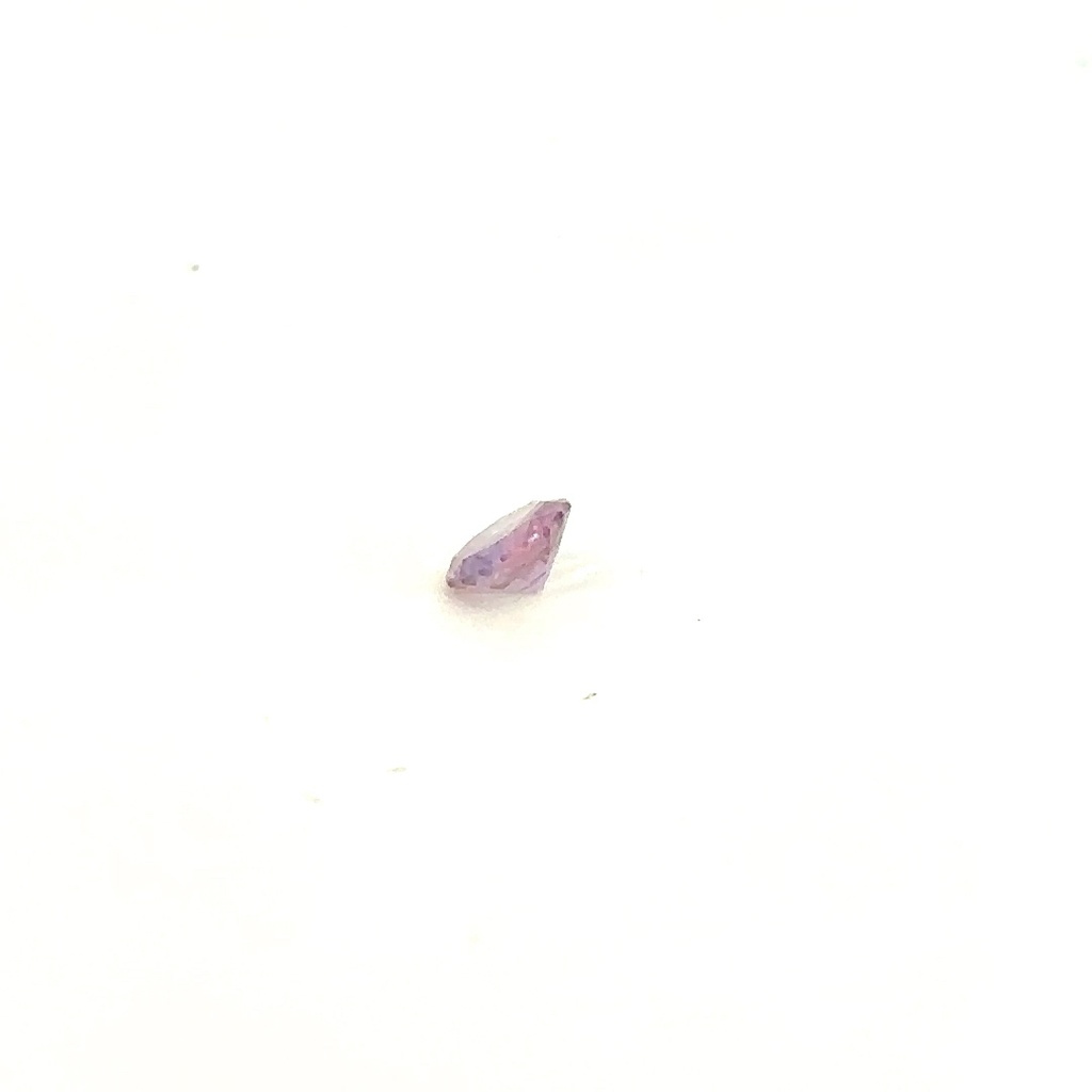 Faceted Round Pink Sapphire 0.54Ct From Madagascar