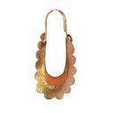 Rose Gold Plated Sideways Earrings