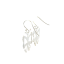 Matte Finished Butterfly Earrings On Hooks