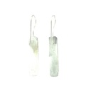 Matte Finished Rectangular Drops On Hooks