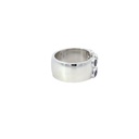 Purple Sapphire Ring In 18ct White Gold
