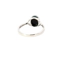 Silver Triplet Opal Ring With Multi Colours