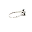 Silver Triplet Opal Ring With Multi Colours