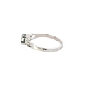 Silver Triplet Opal Ring With Multi Colours