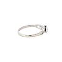 Silver Triplet Opal Ring With Multi Colours