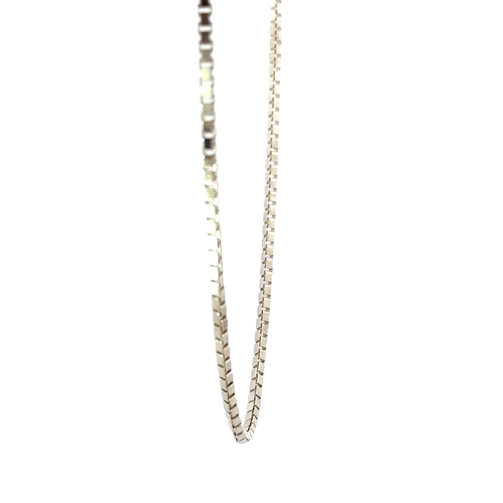 Sterling Silver 40cm Box Chain