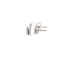 Triplet Opal Earrings In Sterling Silver