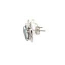 Triplet Opal Earrings In Sterling Silver