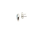 Triplet Opal Earrings In Sterling Silver