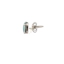 Triplet Oval Opal Earrings In Sterling Silver