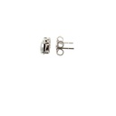 Triplet Oval Opal Earrings In Sterling Silver
