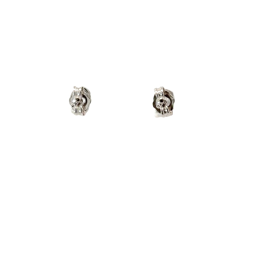 Triplet Oval Opal Earrings In Sterling Silver