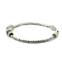Knotted Link Bracelet And Charms