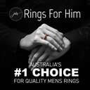 Black Zirconium Ti73 Ring