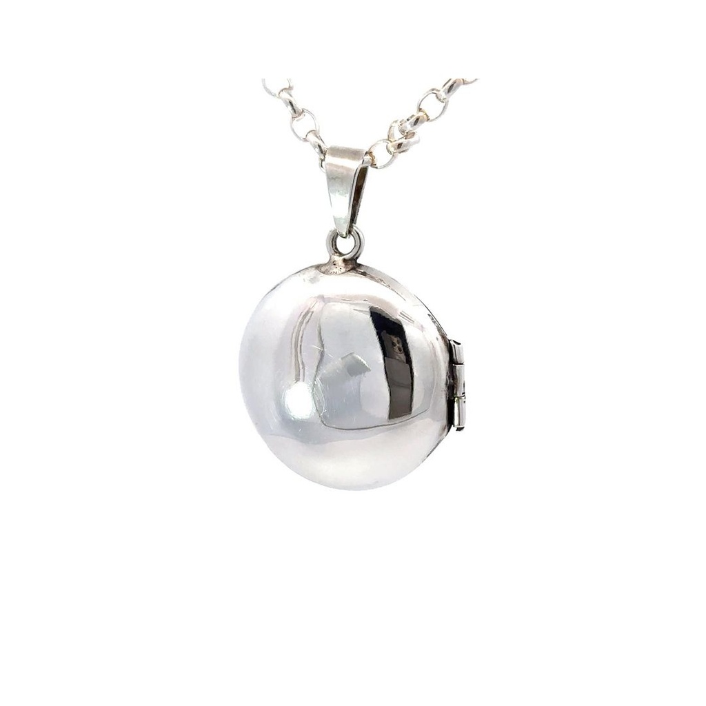 Locket Pendant In Sterling Silver