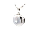 Locket Pendant In Sterling Silver