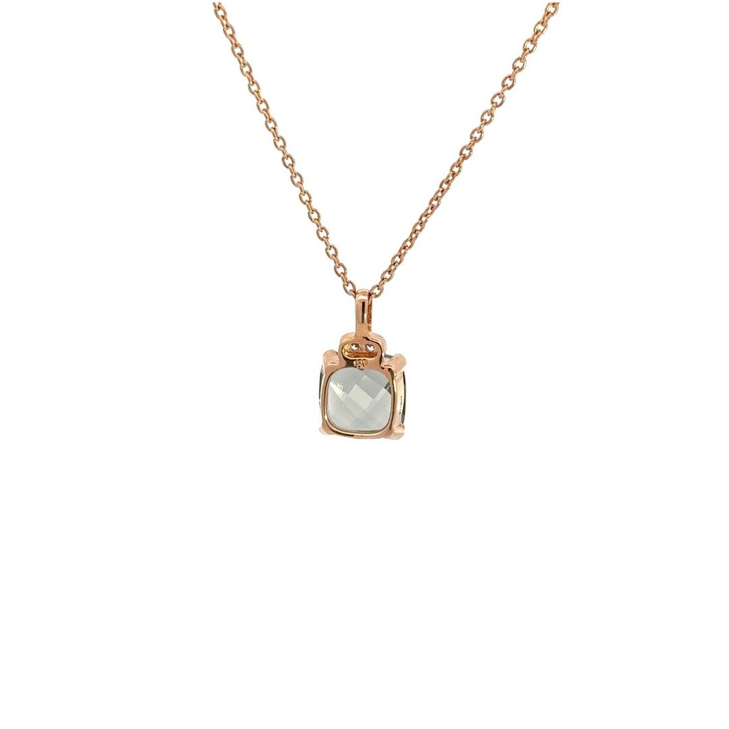 Sybella Smoky Quartz & Cubic Zirconia Necklace
