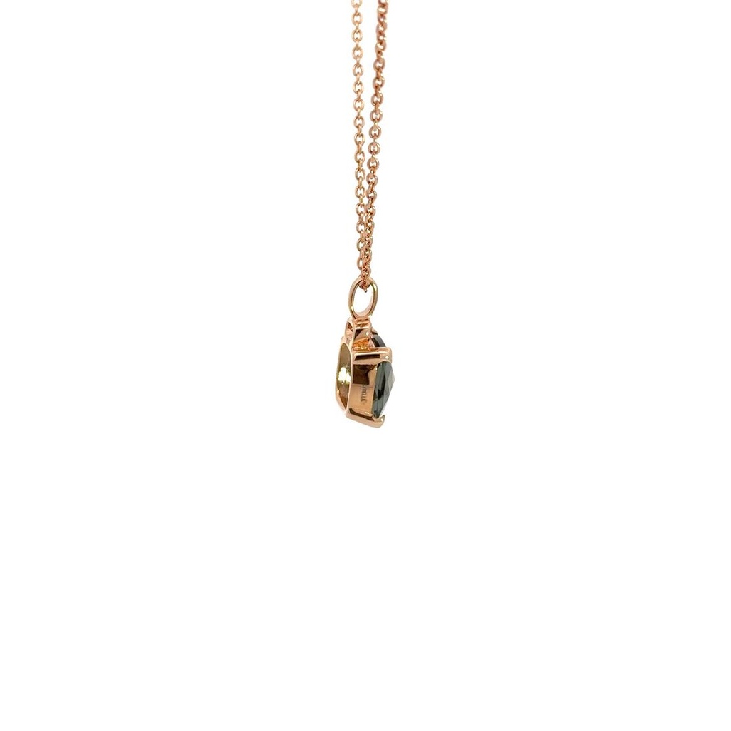 Sybella Smoky Quartz & Cubic Zirconia Necklace