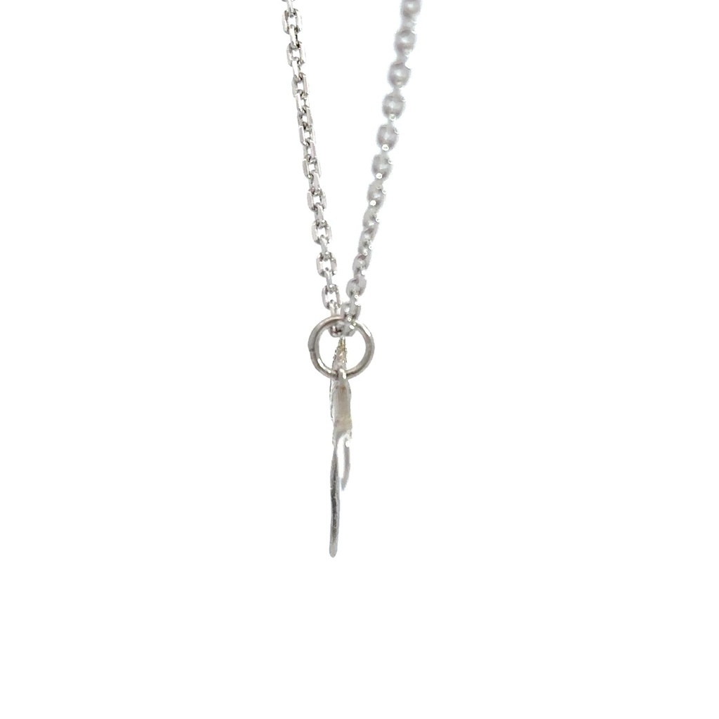 Silver Hagen Axe Pendant In Small Size