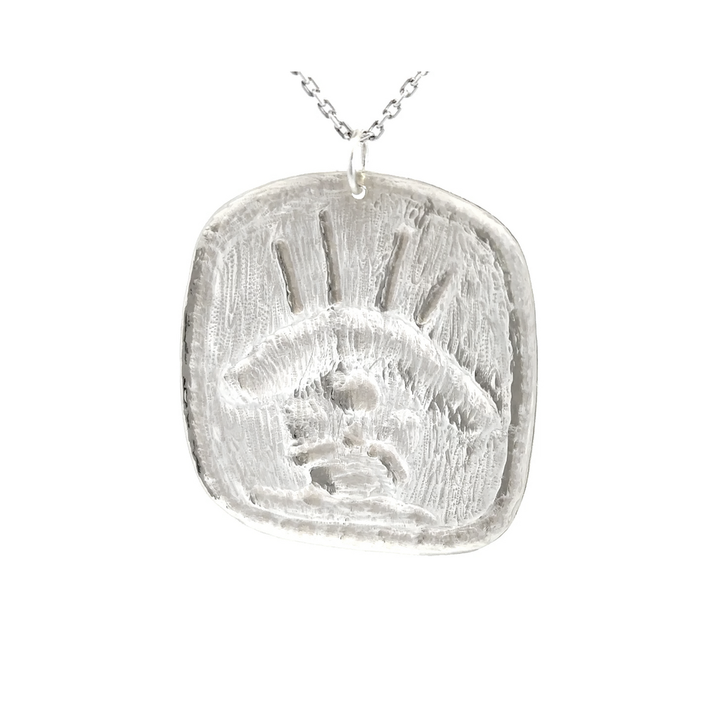 Sing Sing Man Pendant In Sterling Silver