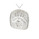 Sing Sing Man Pendant In Sterling Silver