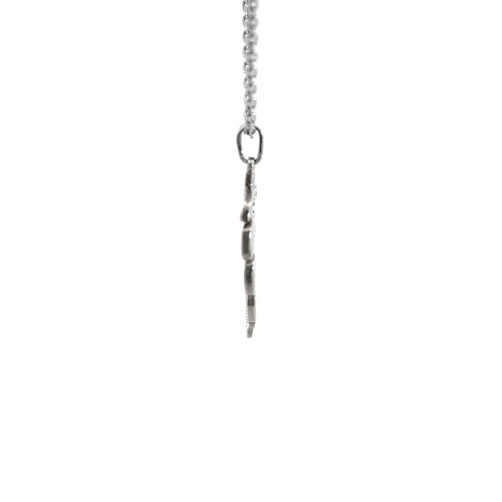 Travellers Palm Pendant In Sterling Silver