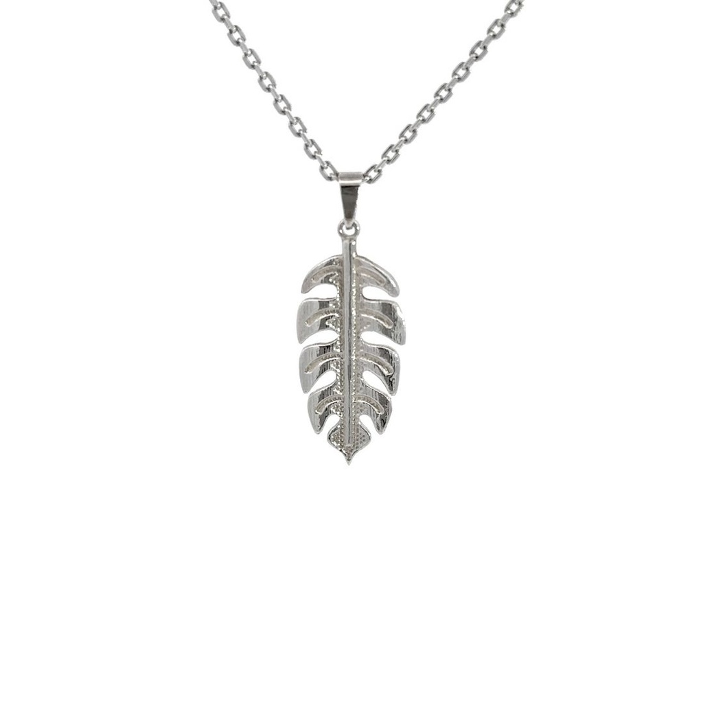 Travellers Palm Pendant In Sterling Silver