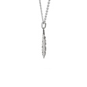Travellers Palm Pendant In Sterling Silver