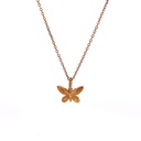 Birdwing Butterfly Pendant In 9k Rose Gold