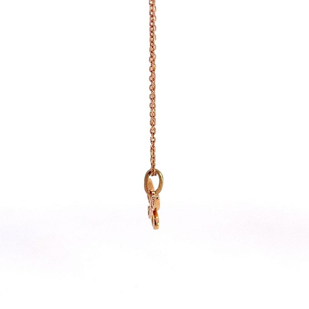 Birdwing Butterfly Pendant In 9k Rose Gold