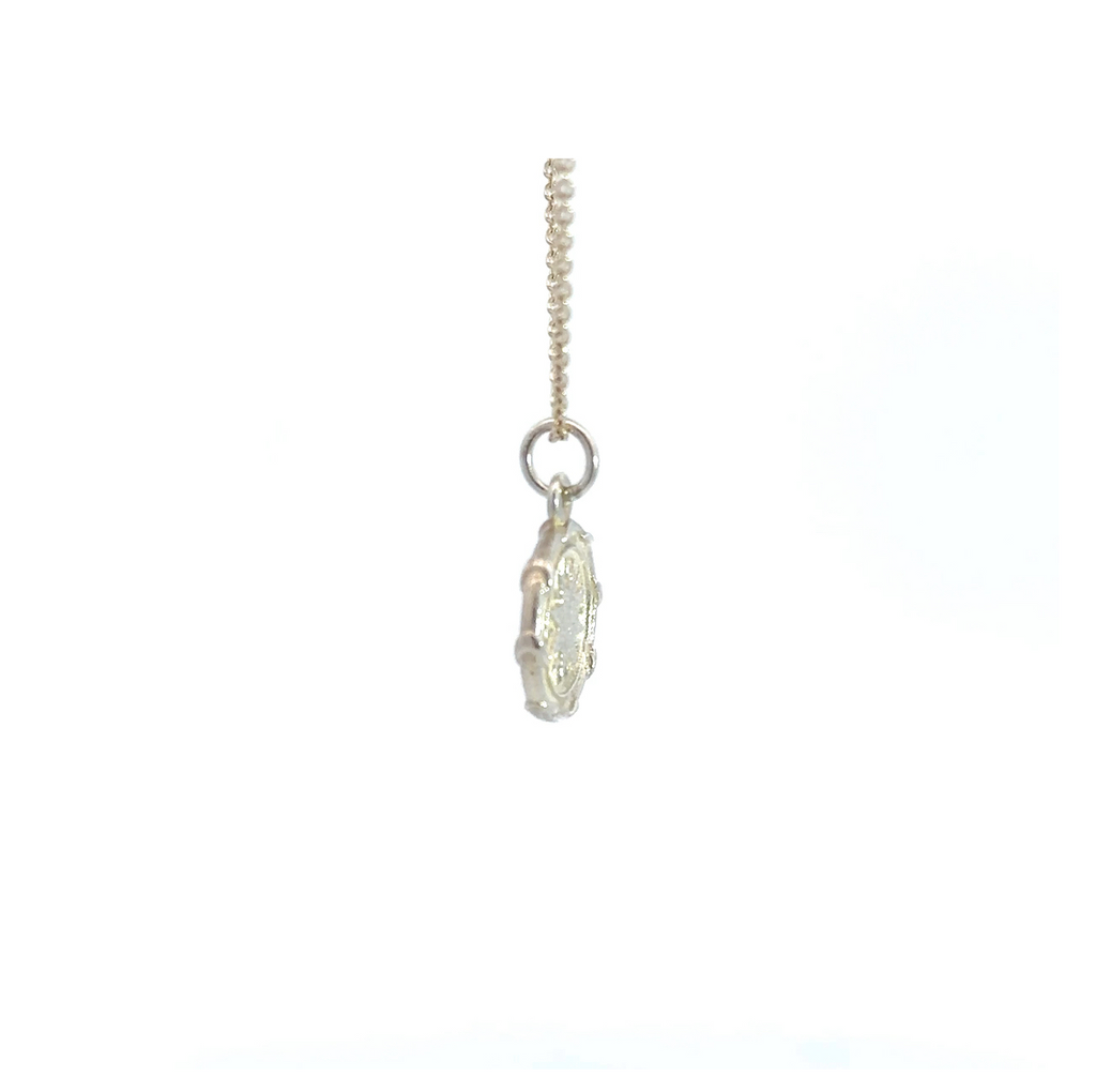 Sterling Silver Goroka Basket Pendant