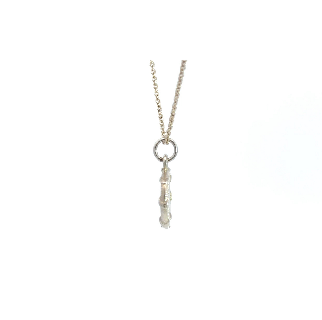 Sterling Silver Goroka Basket Pendant