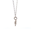 Turtle Pendant In 18K White Gold