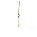 Fan Palm Pendant In 9K Rose Gold
