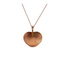 Fan Palm Pendant In 9K Rose Gold