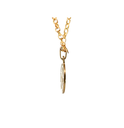 Saint Christopher Medallion In 9K Yellow Gold