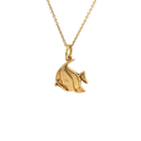 Angelfish Pendant In 18K Yellow Gold