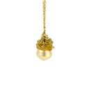 Baroque South Sea Pearl & Yellow Sapphire Necklace