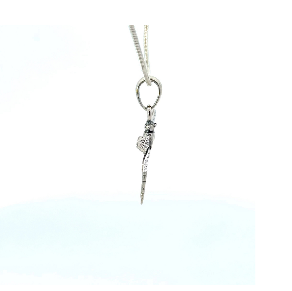 Dragonfly Pendant In Sterling Silver