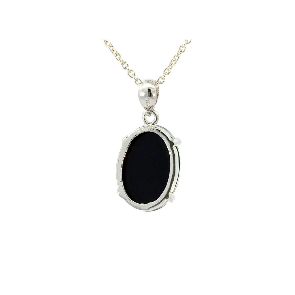 Triplet Opal Pendant In Silver