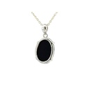 Triplet Opal Pendant In Silver