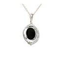 Australian Triplet Opal Silver Pendant
