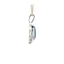 Australian Triplet Opal Silver Pendant
