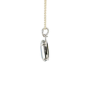 Aussie Triplet Opal Pendant In Sterling Silver