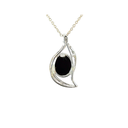 Australian Triplet Opal Pendant In Sterling Silver