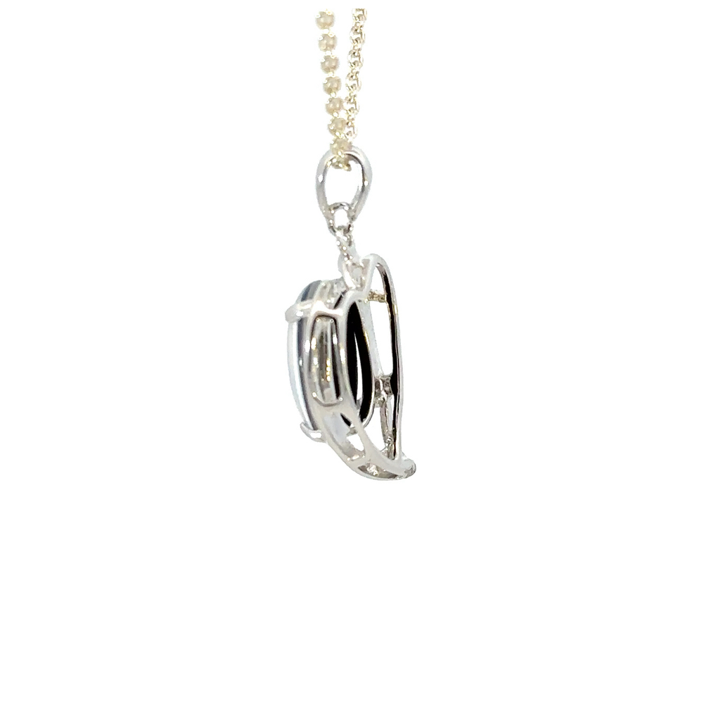 Aussie Triplet Opal Pendant In Sterling Silver