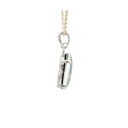 Australian Triplet Opal Pendant In Sterling Silver