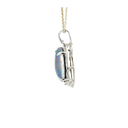 Aussie Opal Triplet Pendant In Sterling Silver