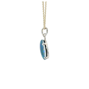 Aussie Triplet Opal Pendant In Sterling Silver